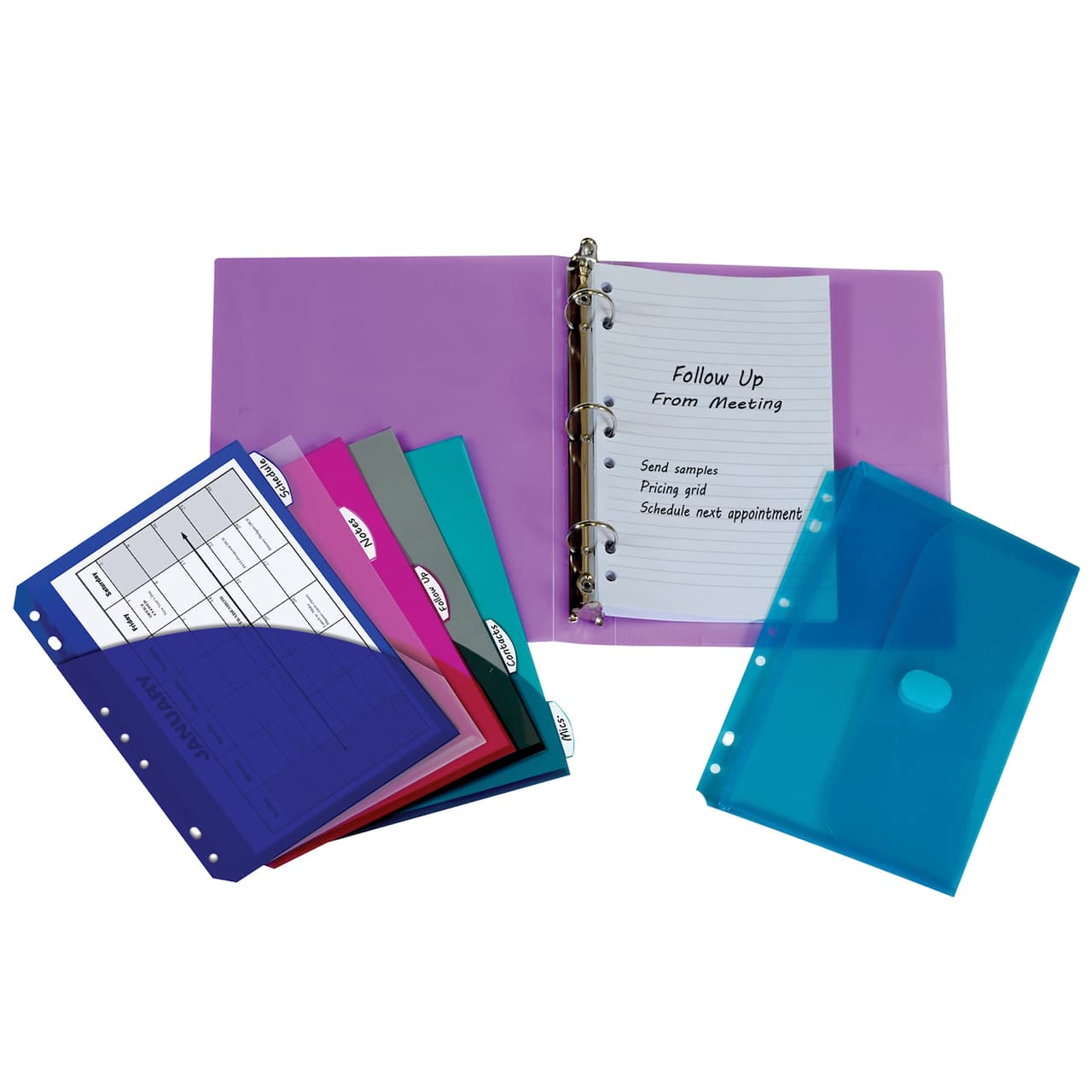12 Pack: C-Line® Mini Binder Starter Kit